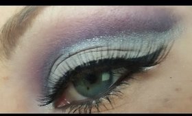 Purple Cut Crease Eye Makeup Tutorial
