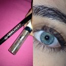 Brow archery and clear mascara 