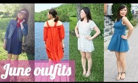 My June Outfits | SUMMER 2016 ♥