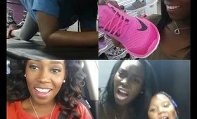 Vlog 5 Vlogging Everyday?!, Pink shoes, Gym time and more