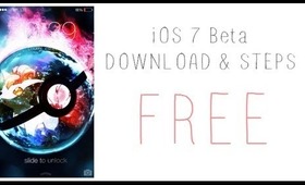 HOW TO • GET IOS7 BETA FREE - AVAILABLE WORLDWIDE // MICHELLEAXOXO ☠