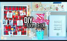 DIY Holiday Room Decorations! + Easy Ways To Organize!