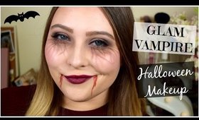 Easy & Quick Glam Vampire Halloween Makeup Tutorial