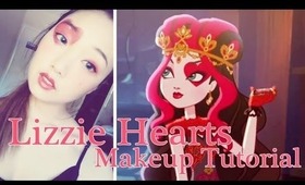 Lizzie Hearts - Ever After High Makeup Tutorial