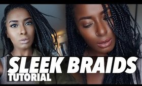 Sleek Mid Length Braids