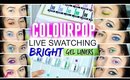 COLOURPOP GEL LINER LIVE SWATCHES: BRIGHT LINERS
