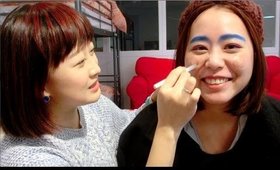 Nabi x Sammi 隨便亂畫大挑戰 ｜Mixed Up Challenge w/ Sammi Makeup Days