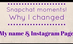 A morning of snapchat: why I changed my name! 18+