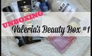 Unboxing Valeria's Beauty Box #1