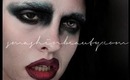 Marilyn Manson Makeup Tutorial Halloween 2012 (speed tutorial) re-upload