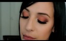 Coral/Pink Fall Smokey Eye using Makeup Geek