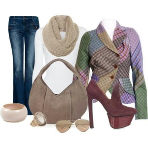 This look is different but love it blazer has amazing colors sn the shoes pull it together