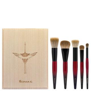 Sonia G. Cream Brush Collection + Sakura Paulownia Box