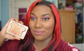 Too Faced Peanut Butter and Jelly Palette Tutorial