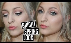 GRWM | Bright Spring Look & Coral Lips