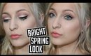 GRWM | Bright Spring Look & Coral Lips