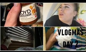 VLOGMAS DAY 2 | BREAKING MY BACK :( + COURGETTI! | LoveFromDanica