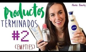 Productos Terminados - Empties #2 [Hache Beauty - Argentina]