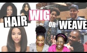 GAME SHOW: HAIR, WIG OR WEAVE?? ALL DEF DIGITAL REACTION