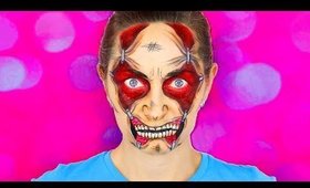 Zombie Makeup Tutorial for Halloween / HalloweenXTRA 4 (2017)