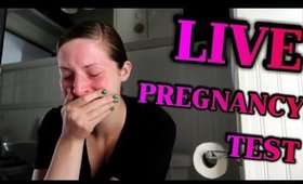 SHOCKING Live Pregnancy Test Reaction Surprise Pregnancy Reveal To Family | Caitlyn Kreklewich