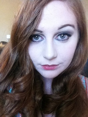Just a cat eye with a little bit of my own touch added to make it a little special <3