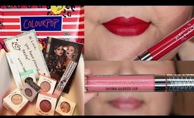My First ColourPop Order! Haul & Review