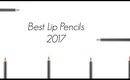 BEST LIP PENCILS 2017