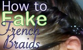 How to Fake a French Braid (for Short/Awkward Length Hair!)
