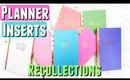 Michaels Recollections Planner Review | Michaels Plannner Inserts