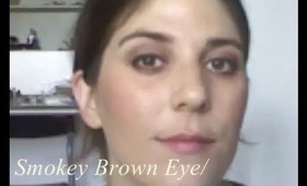 Olivia Palermo Makeup Tutorial/ Brown Smokey eye