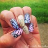 Butterfly Nails! 