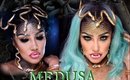 Maquillaje de MEDUSA 🐍/ Halloween Makeup tutorial 🎃  | auroramakeup