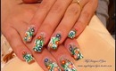 Easter, Spring, Flower Nail Art Design Tutorial + Matching Pedicure - ♥ MyDesigns4You ♥