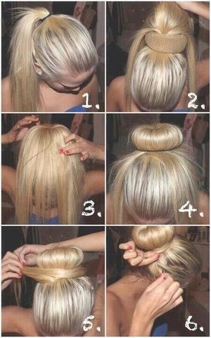 Says it all in the title. Shows you how to do a sock bun.