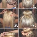 Hair bun Tutorial!😊💞