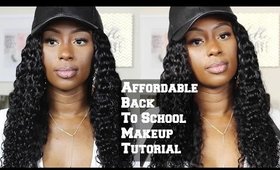 Affordable Back To School Makeup Tutorial 2016 | BeautybyCresent