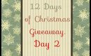 Day 2 - 12 Days of Christmas Giveaway