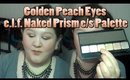 Peachy Gold Eye Makeup Tutorial