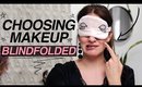 I Choose A FULL-FACE Of Makeup BLINDFOLDED 😳 | Jamie Paige