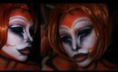 Pumpkin Queen 3.0 Alien/Jester Twist  | Halloween Make-Up Tutorial
