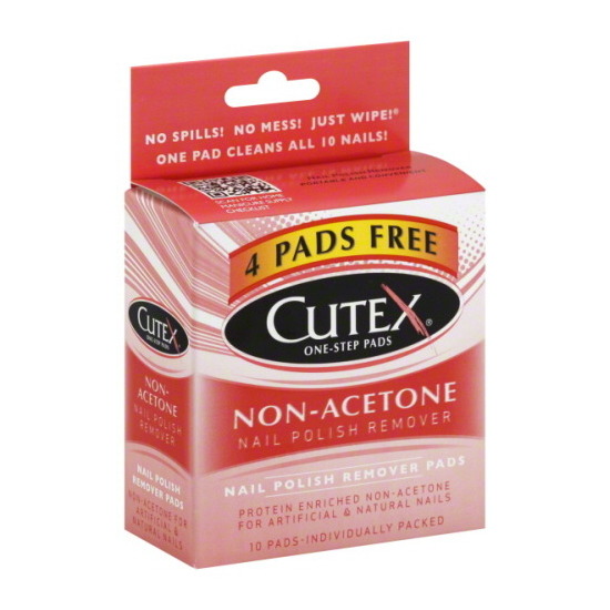 Cutex NonAcetone Nail Polish Remover  HyVee Aisles Online Grocery  Shopping