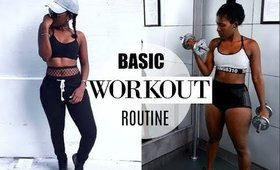 MY BASIC WORKOUT ROUTINE // JANET NIMUNDELE