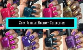 Zoya Jubilee Holiday 2018 Collection | Dark Skin Swatches