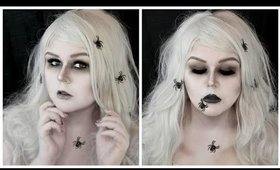 Living Dead Girl Ghost Halloween Makeup Tutorial | Spiders