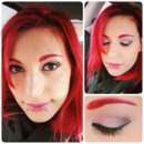 V Day look with the Vice 2 palette