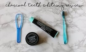 Whiten Teeth Naturally & Organic with Charcoal | Carbon Coco Teeth Whitening Review ◌ alishainc