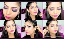 Makeup Tutorial Exotic Indian Makeup Tutorial Festival Diwali Makeup Pink Purple Eye Makeup