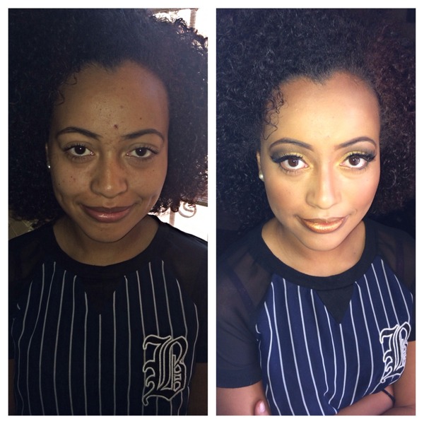 Makeup Is Art! Before and After | Aneesah B.'s (MeccaB) Photo | Beautylish