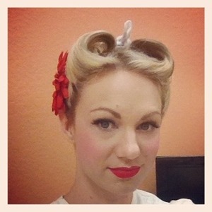 Retro Pin up look for school